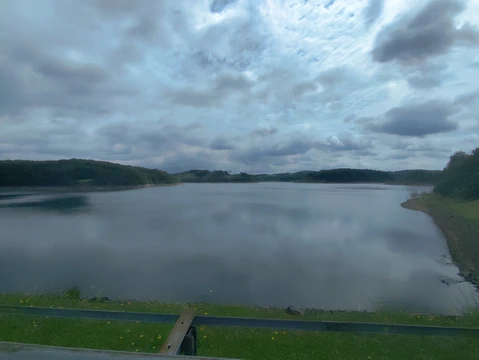 Große Dhünntalsperre bei ca. 80% Füllstand