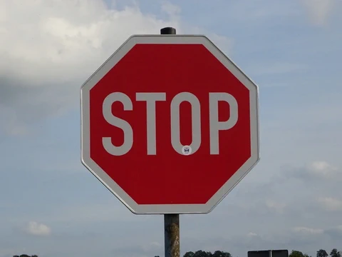 Ein Stoppschild