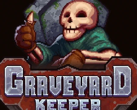 Logo des Spiels Graveyard Keeper, InGame-Screenshot by Andre Schäfer (ASRvw)